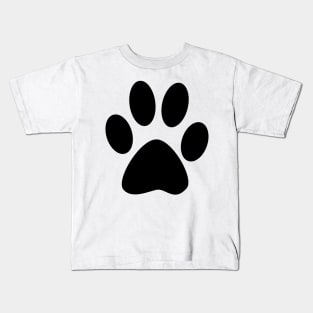 Dog paw Kids T-Shirt